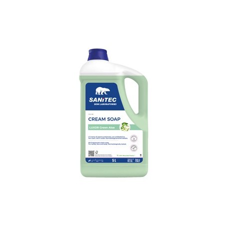 Crema di sapone Luxor Green Aloe 5Lt Sanitec