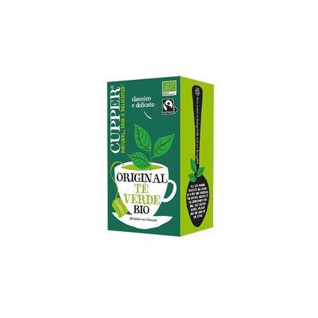 Confezione 20 filtri TE' verde Cupper