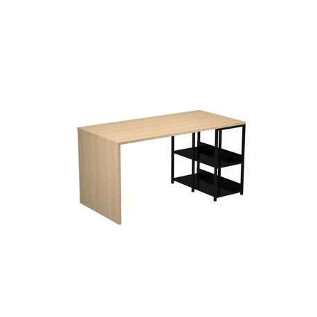 Scrivania Home-office Smarty 140x69xH72,4cm Rovere
