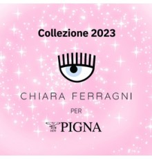 Set 4 fermafogli strass 3x6cm Chiara Ferragni collezione 2023