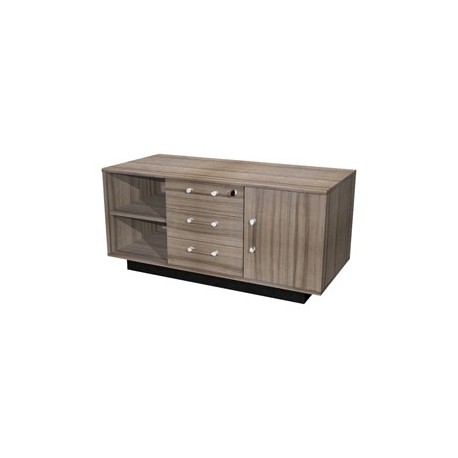 Mobile di servizio ELEGANCE 120x55x56,6Hcm Noce Toscano