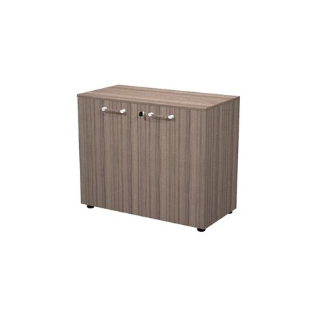 Mobile basso con ante ELEGANCE 90x45,2x75Hcm Noce Toscano