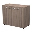 Mobile basso con ante ELEGANCE 90x45,2x75Hcm Noce Toscano
