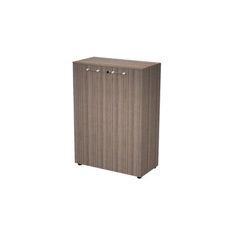 Mobile medio con ante ELEGANCE 90x45,2x126,2Hcm Noce Toscano