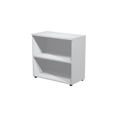 Armadio modulare basso a giorno 90x44cm - H85cm grigio