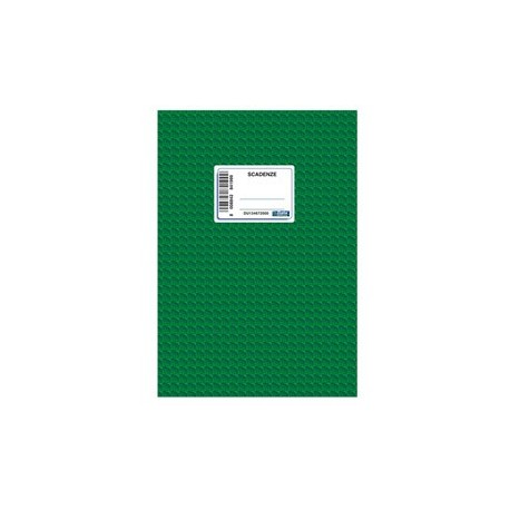 Registro scadenziario spiral. gen/dic 10pag/mese 24x17cm 2016N1363 Data Ufficio