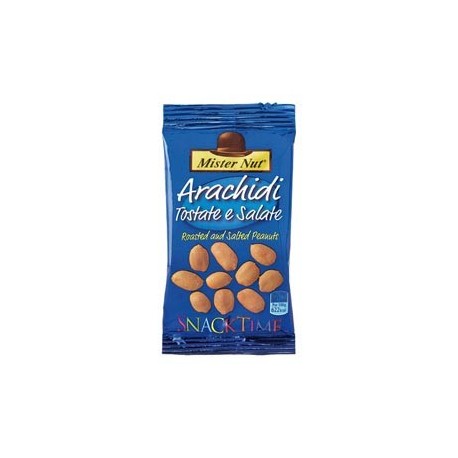 Arachidi 28gr Snack time Mister Nut