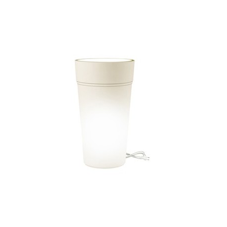 Vaso Stem Luce 14lt bianco TeraPlast