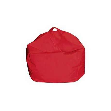 Pouf Comodone rosso H 62x65 Ø cm