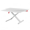 Postazione Sit  Stand da scrivania con vassoio -Leitz Ergo Cosy
