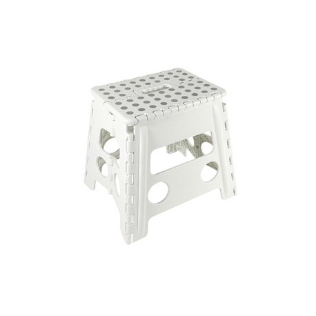 Sgabello Clic Clac alto bianco 30x22x32cm