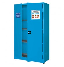 Armadio di sicurezza per liquidi chimici 107,5x50x185cm blu