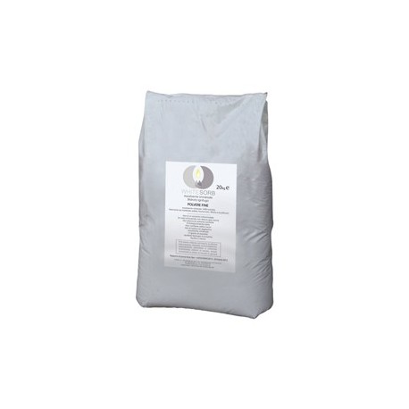Granulare assorbente universale White Sorb per oli e liquidi sacco 20kg