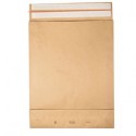 100 Sacchetti a fondo quadro E-Green carta kraft avana 45x57x10 +10 cm