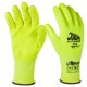Guanti di protezione ICON taglia 10 giallo fluo c/polsino nero U-Power