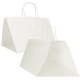 Blister 15 Shopper Surf Maxi 34x34x25cm carta kraft bianco