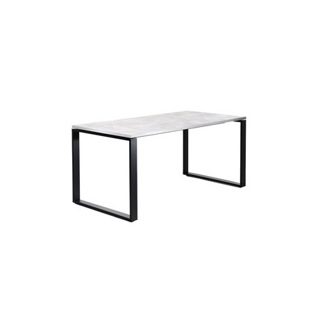 Scrivania direzionale 180X80cm nero/cemento - Swing 7020 Special Edition