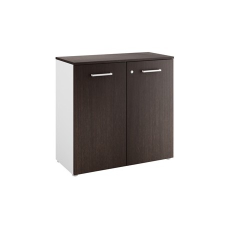 Armadio modulare con ante 90x41,6cm - H86,9cm Top wengE' - Filing