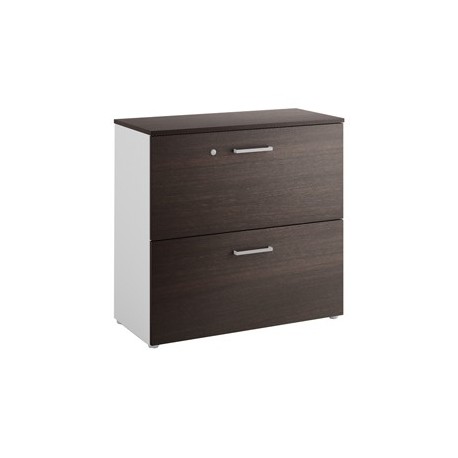 Armadio modulare con 2 classificatori 90x41,6cm - H86,9cm Top wengE' - Filing