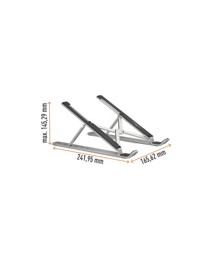 Supporto alza notebook FOLD fino a 15'' Durable