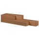 10 Scatole a tubo Square Box 10,5x10,5x63cm chiusura a nastro