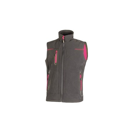 Gilet donna Universe Lady grigio-fucsia Taglia XL U-power