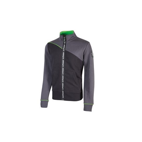 Felpa Uranus Tg. M grigio U-power