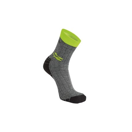 Pack 2 paia calze corte grigio/giallo Tg. unica Giady U-Power