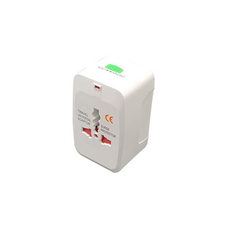 Adattatore da viaggio universale con 2 prese USB MKC