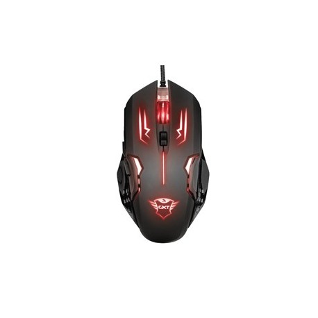 Mouse da gioco illuminato con filo GXT 108 RAVA Trust