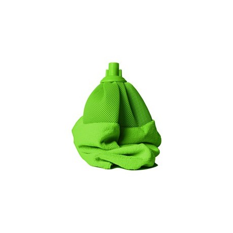 Mop Tornado in microfibra con rete 123gr colore verde