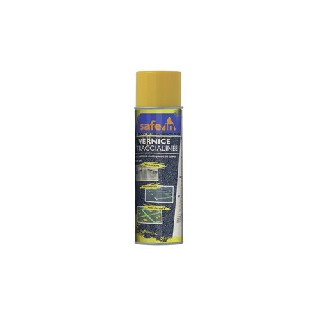 Bomboletta di vernice traccialinee 500ml colore giallo