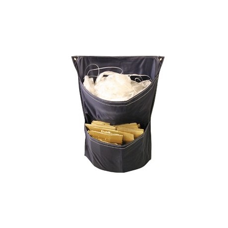 Sacco rifiuti Racksack Rollcage blu 2 tasche Beaverswood