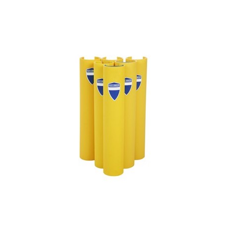 Protezioni per scaffalature Rack ArmourH 60 cm - giallo XL - 111-120mm