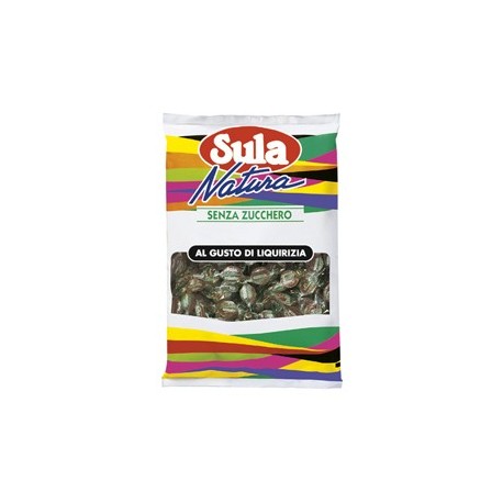 Caramelle Sula gusto liquirizia busta 1kg