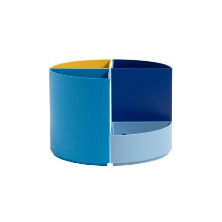 Portapenne modulare THE QUARTER multicolore Bee Blue Exacompta