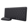 Tastiera e mouse wireless con ricevitore Lyra-Trust