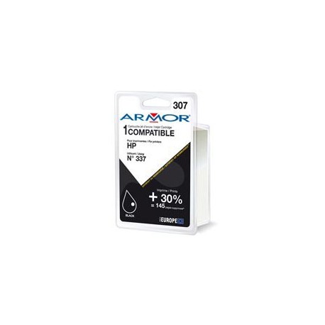 Armor cartuccia Nero PER HP N337 DJ 6980, 6940, 5940, Photosm. C4180 Serie 20ML