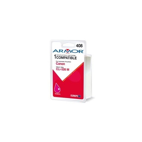 Armor Cartuccia Magenta PER CANONPIXMA IP4850, MG5150, MG5250, MG6150, MG8150