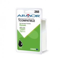 Armor Cartuccia Nero PER EPSONSTYLUS D78, D92, S20, BX300, SX100 SERIE