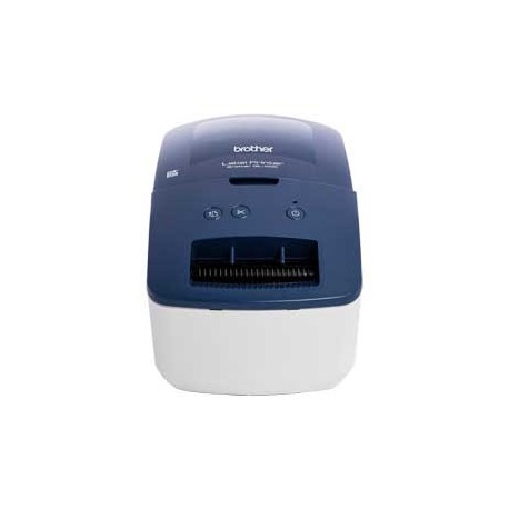 Brother Stampante per etichette collegabile a PC (300x600 dpi) ''PlugPrint''BLU