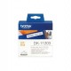 ROTOLO 300 ETICHETTE ADESIVE 17X87MM NERO/BIANCO IN CARTA