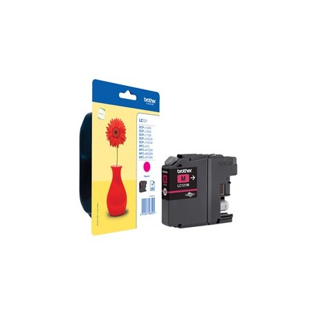 CARTUCCIA MAGENTA LC-121M DCP-J552DW MFC-J470DW MFC-J650DW