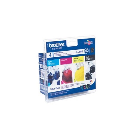 VALUE PACK NERO CIANO MAGENTA GIALLO DCP-145C