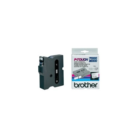 NASTRO SERIE TX DA 18mm - COLORE NASTRO BIANCO COLORE SCRITTA NERO