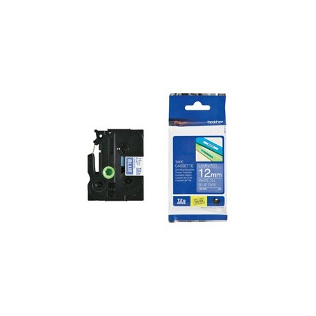 NASTRO BROTHER TZ-e535 12MMx8MT BIANCO/BLU