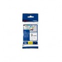 NASTRO LAM. FLESSIBILE TZE-FX221 9MMx8MT NERO/BIANCO