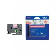 NASTRO BROTHER TZ-eMQP35 12MMX5MT BIANCO/ROSA SHOCKING