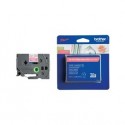 NASTRO BROTHER TZ-eMQP35 12MMX5MT BIANCO/ROSA SHOCKING
