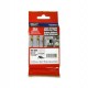 NASTRO LAM.CON ADESIVO RESIST.TZE-S211 6MMx8MT NERO/BIANCO